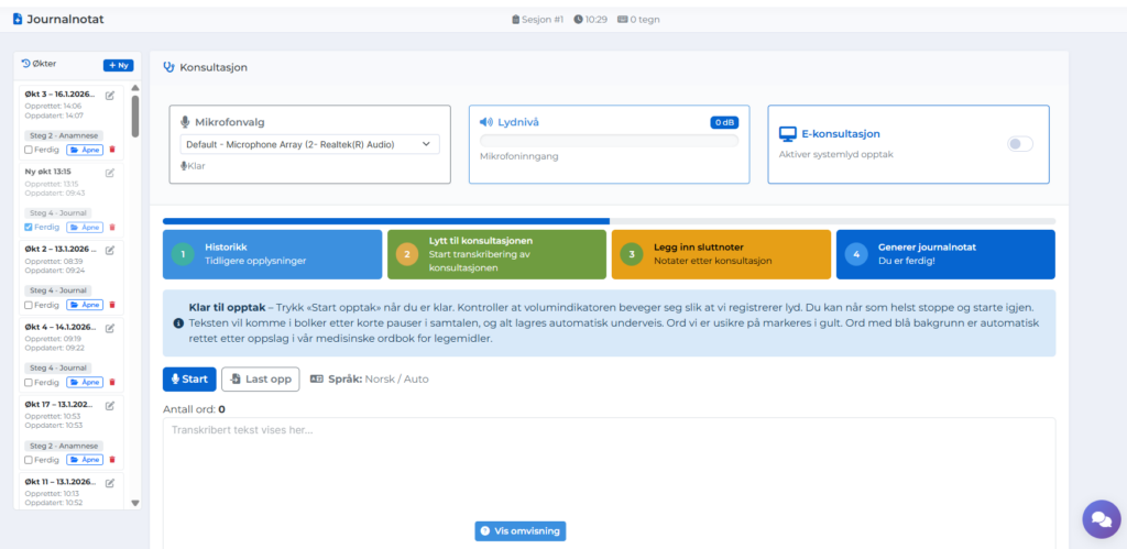 MediVox Journalgenerator