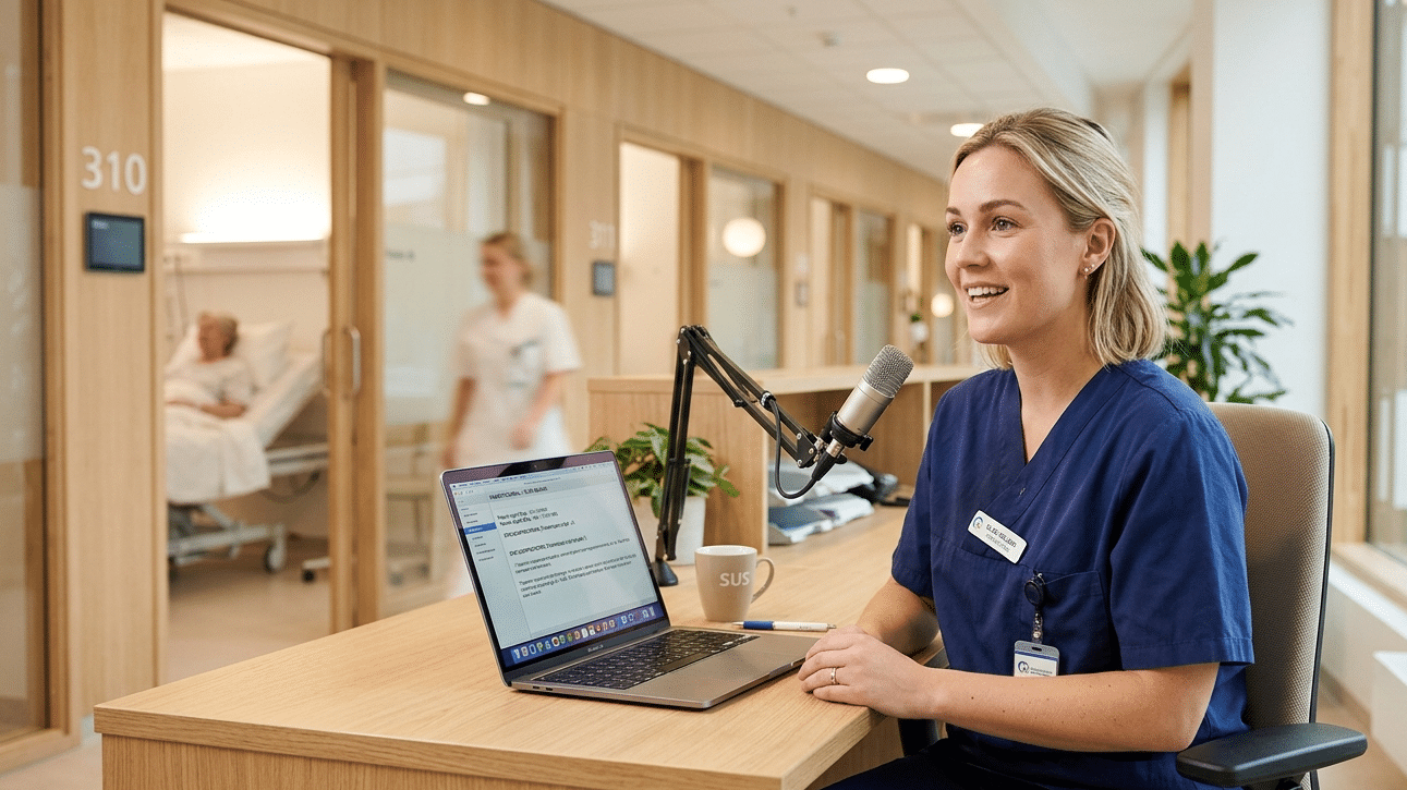 Nurses spend almost two hours a day on record keeping - this is how AI can give you back your time