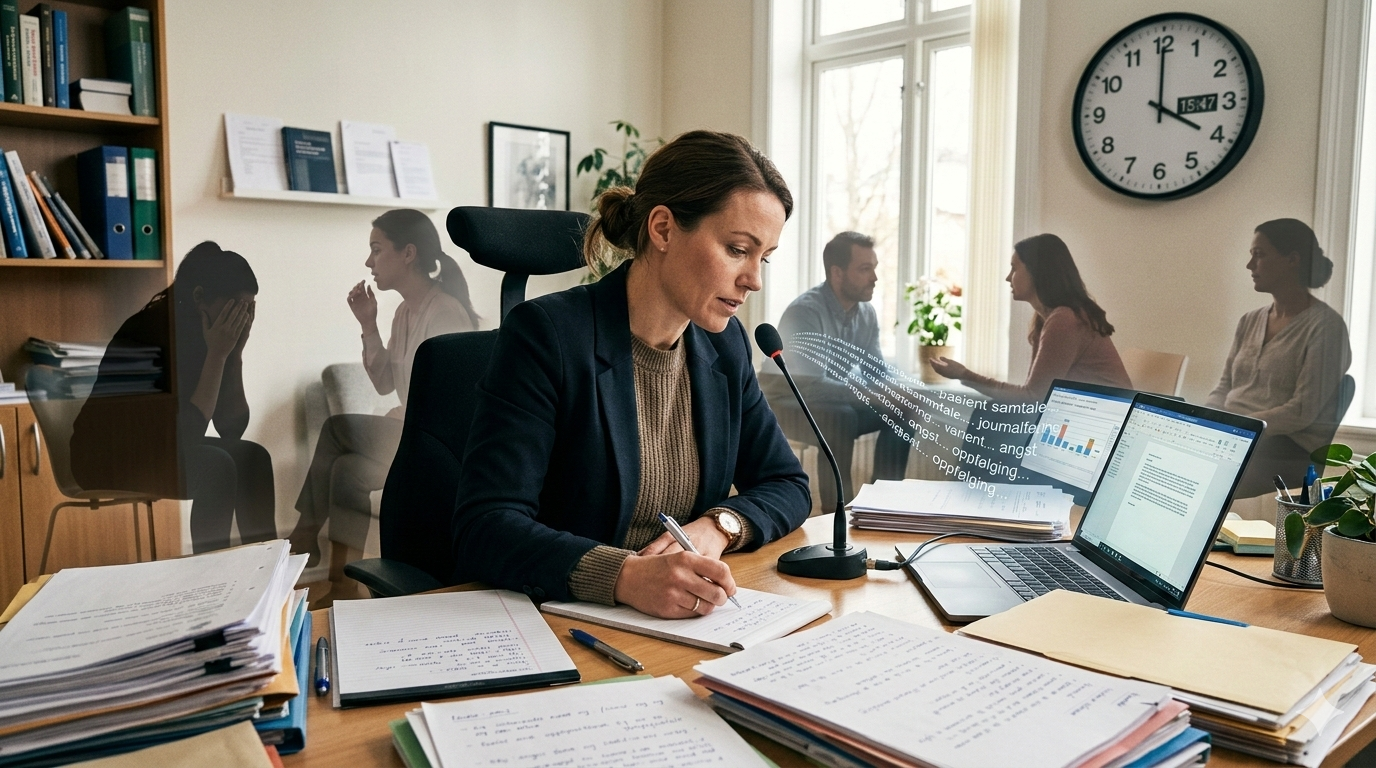 Journalføring for psykologer: Slik dokumenterer du terapitimer raskere