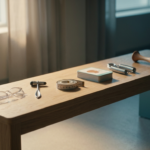 bench with medical equipment